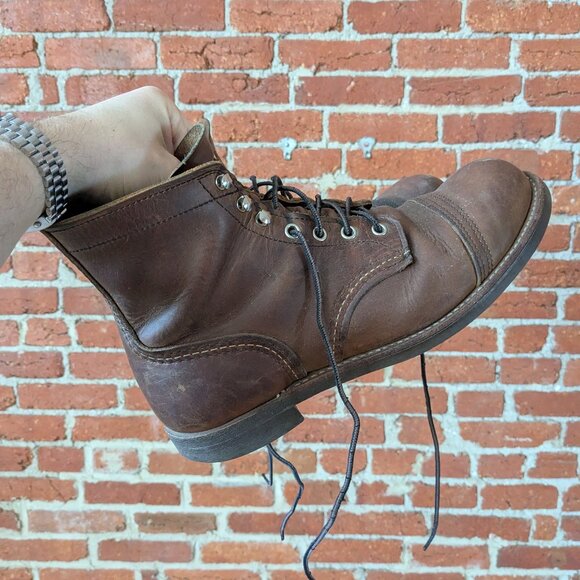 Red Wing Shoes Other - Redwing Iron Rangers (SIZE US 9) in Amber Harness Leather